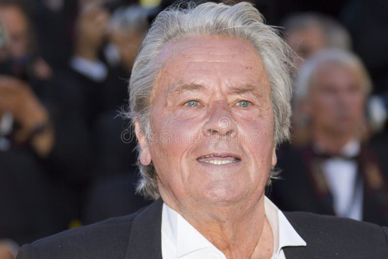 CANNES, FRANCE - MAY 26: Alain Delon attends the Premiere of 'Zulu' and the Closing Ceremony of The 66th Cannes Film Festival at Palais on May 26, 2013 in Cannes, France.