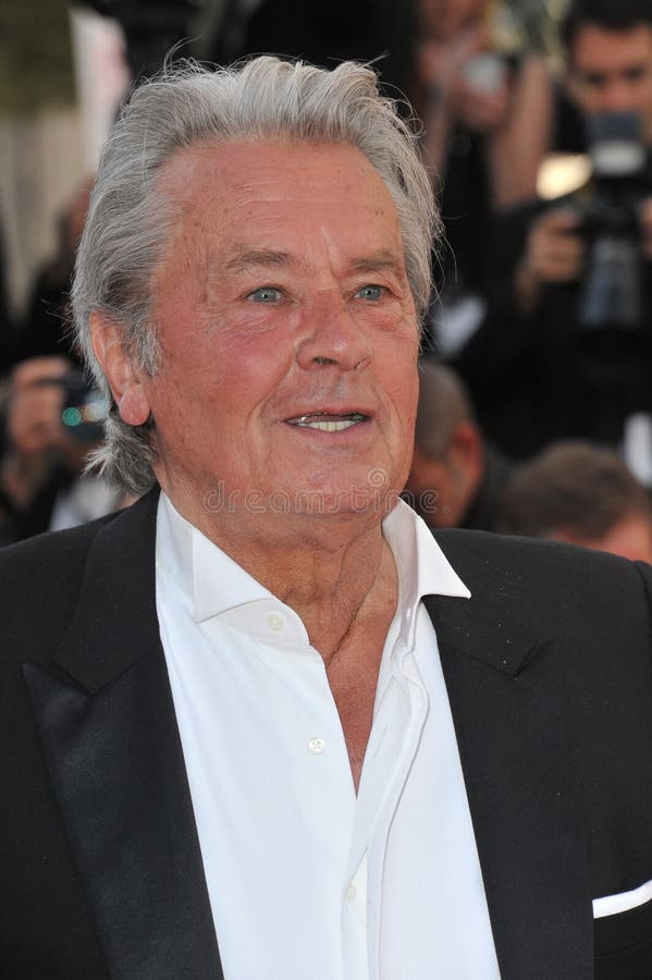 CANNES, FRANCE - May 26, 2013: Alain Delon at the closing awards gala of the 66th Festival de Cannes..Picture: Paul Smith / Featureflash