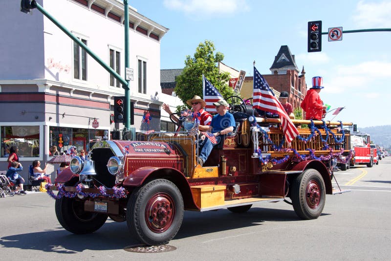 4th of July Parade, Alameda California royalty free stock photo 4th of July Parade, Alameda California royalty free stock photo