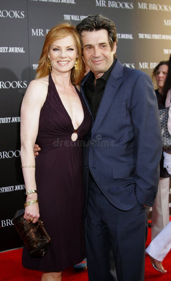 Alan Rosenberg e Marg Helgenberger immagine stock Alan Rosenberg e Marg Helgenberger immagine stock