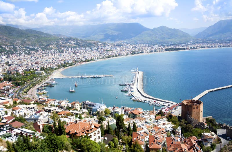 Turkey. Alanya Resort stock image. Image of beauty, building 4313653