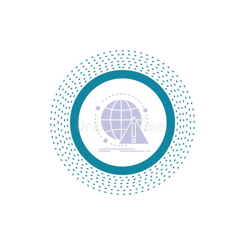 Alarm, Antivirus, Angriff, Computer, Virus Glyph-Ikone Vektor lokalisierte Illustration stock abbildung Alarm, Antivirus, Angriff, Computer, Virus Glyph-Ikone Vektor lokalisierte Illustration stock abbildung