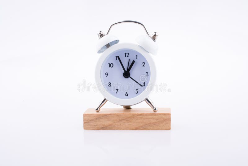 Alarm Clock And Building Blocks Stock Photo Image Of Deadline