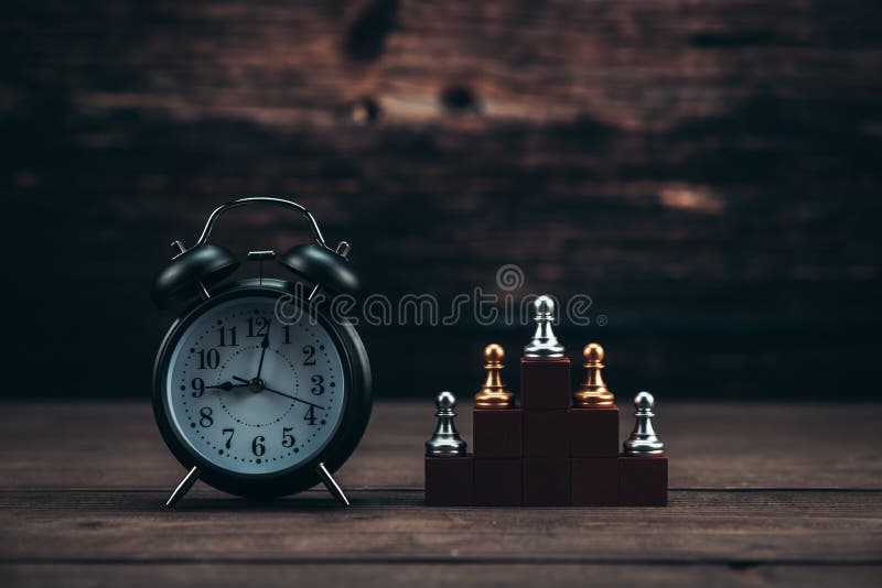 compass and chess piece on chess board game for ideas, challenge,  leadership, strategy, business, success or abstract - Stock Image -  Everypixel