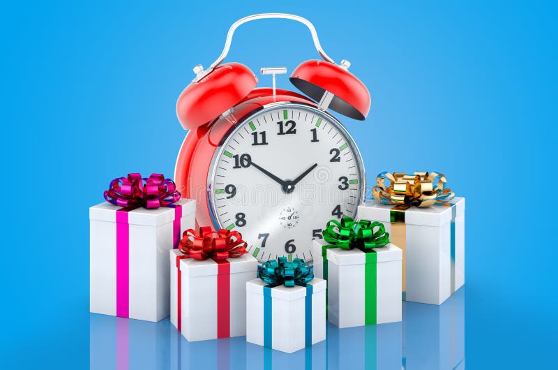 Happy Birthday Alarm Clock Stock Illustrations 198 Happy Birthday