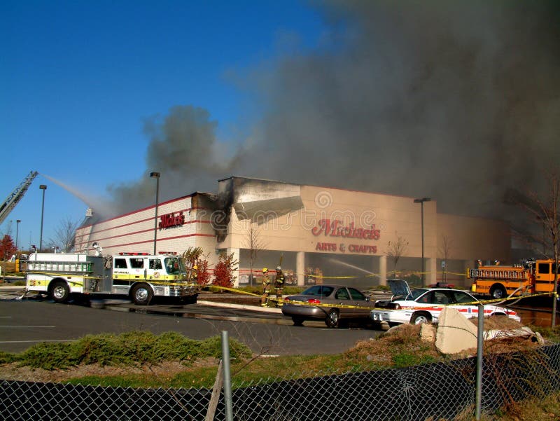 Fire At Michaels Craft Store May Have Been Arson, Police Say