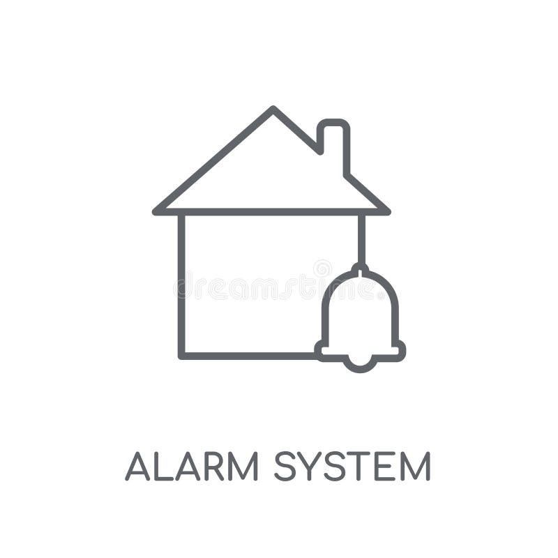 Modern Alarm System Icon