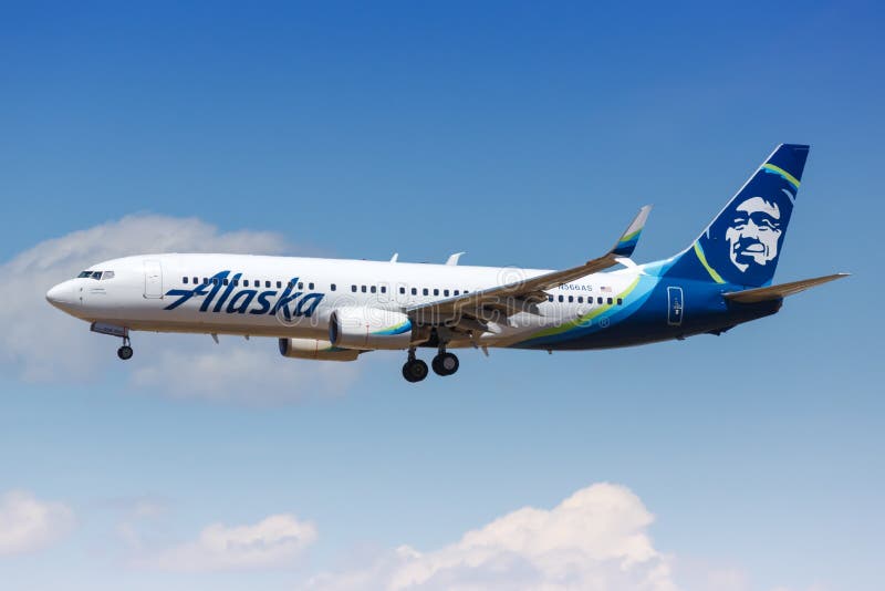 Alaska Airlines Boeing 737-800 Flugzeug stockfoto Alaska Airlines Boeing 737-800 Flugzeug stockfoto