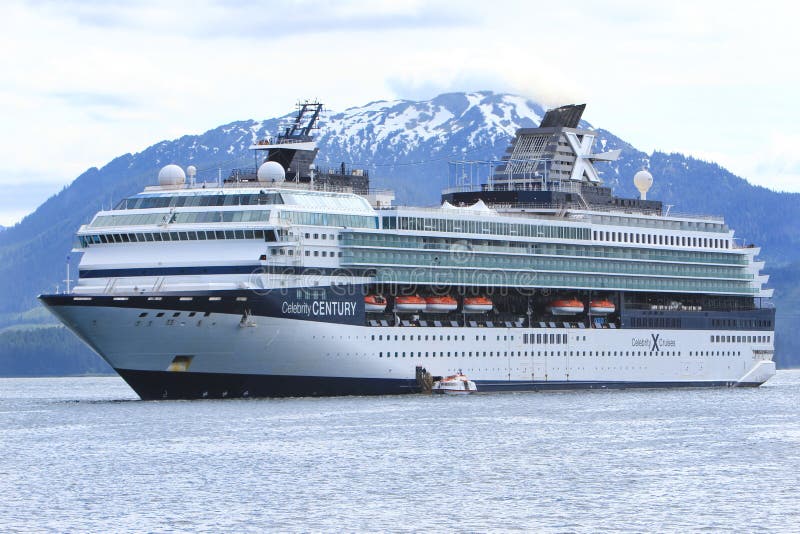 Alaska Celebrity Cruise Ship Icy Straight Point Editorial Image Image