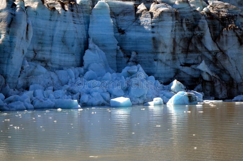 Alaska glaciär royaltyfria bilder Alaska glaciär royaltyfria bilder