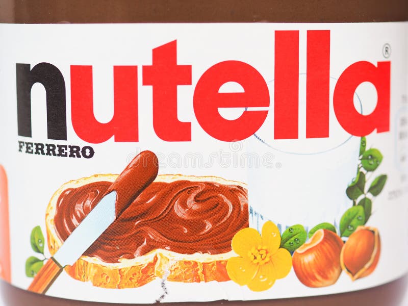 ALBA - AUG 2019: Nutella Ferrero Editorial Image - Image of italia ...