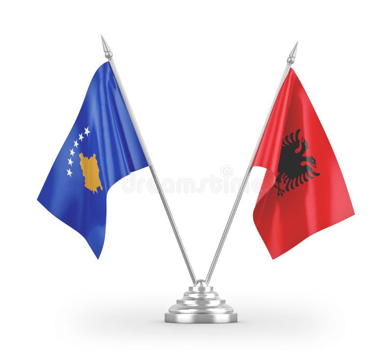 Albania Kosovo Flag' Sticker