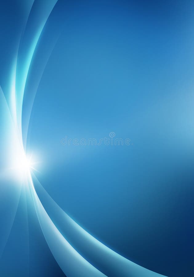 Albastru de fundal abstract stock illustration