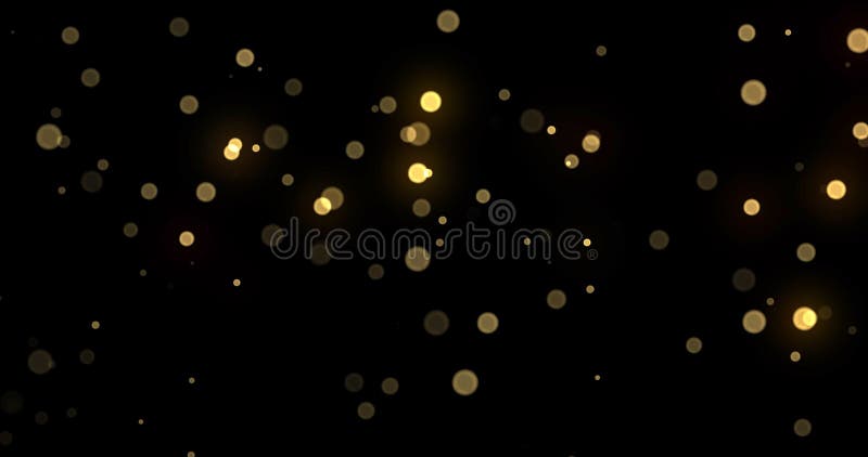 Albastru albastru închis închis închis închis. efectul de refracție de particule strălucitoare galben-auriu. lumină strălucitoare vector illustration