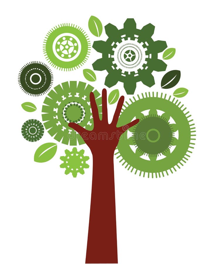Albero dell'essere umano di tecnologia Albero dell'essere umano di tecnologia