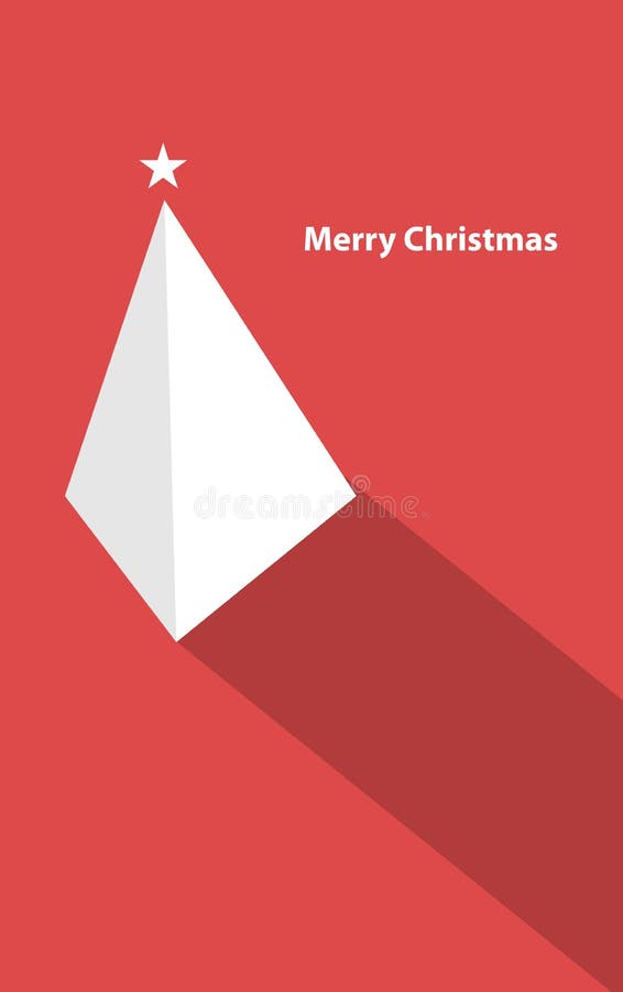 Albero della piramide di Natale royalty illustrazione gratis Albero della piramide di Natale royalty illustrazione gratis