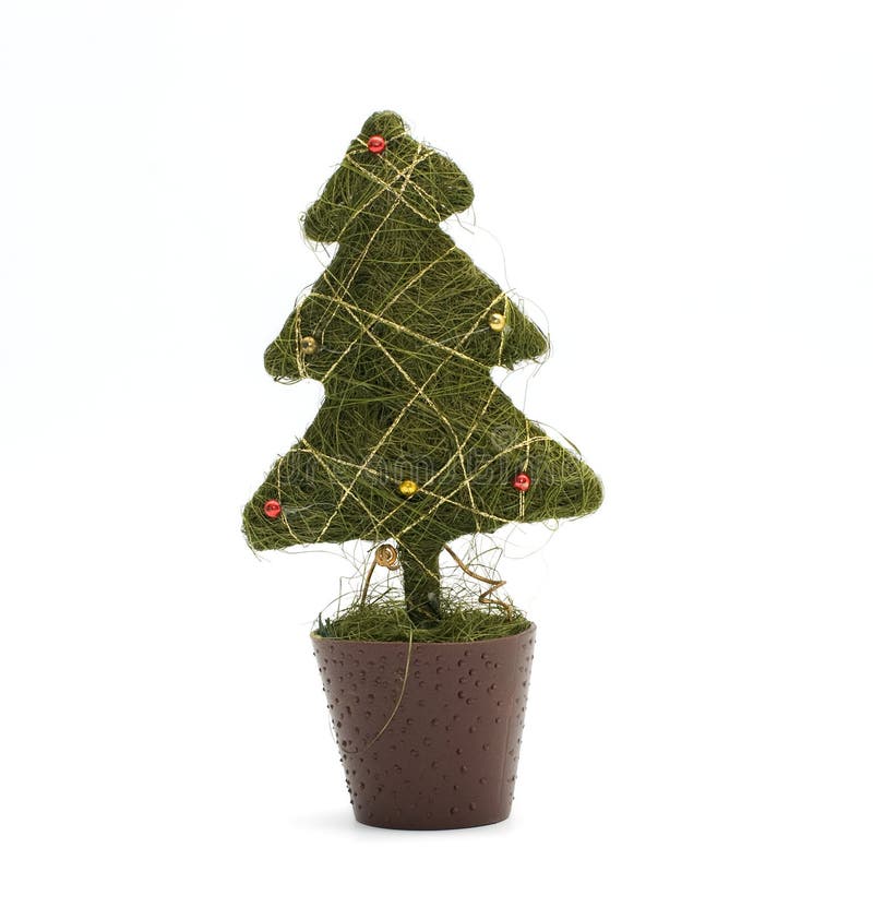 Christmas tree on a white background. Christmas tree on a white background