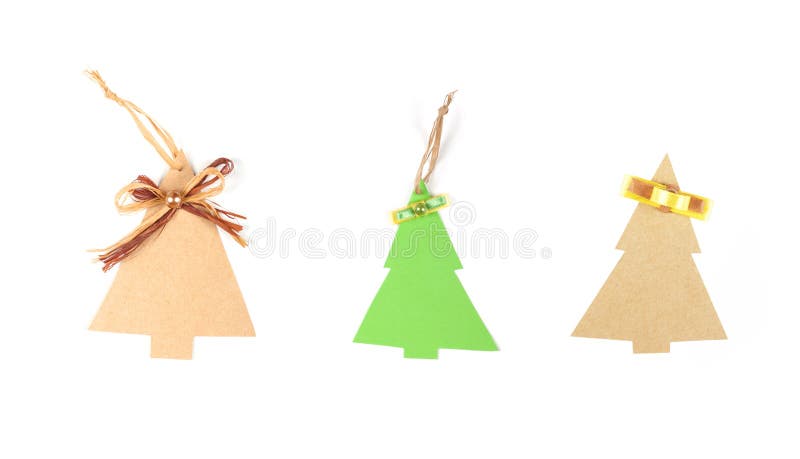 Albero di Natale tre immagini stock Albero di Natale tre immagini stock