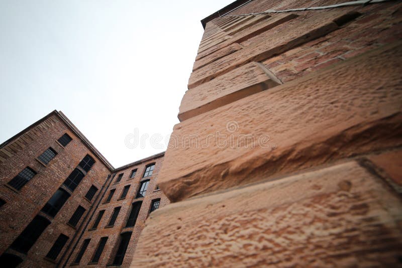 Albert Dock, Liverpool, Förenade kungariket arkivbild