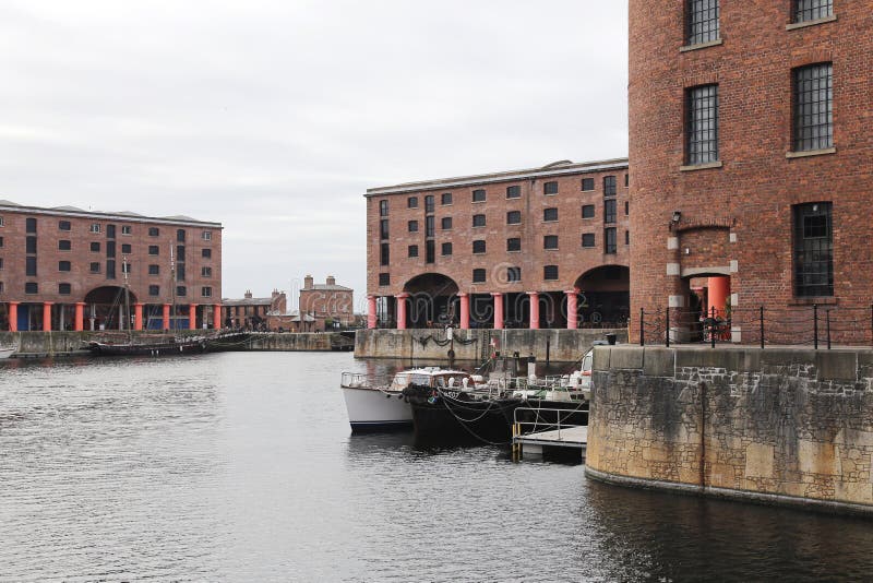 Albert Dock, Liverpool, Förenade kungariket royaltyfri bild