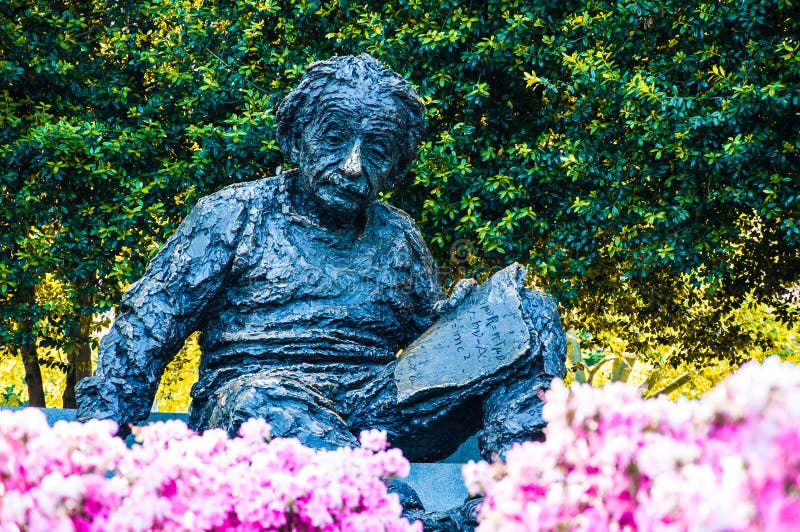 Albert Einstein Memorial, de V.S. royalty-vrije stock foto Albert Einstein Memorial, de V.S. royalty-vrije stock foto