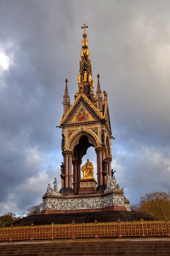 Monumento Sud giardino, londra, inghilterra.