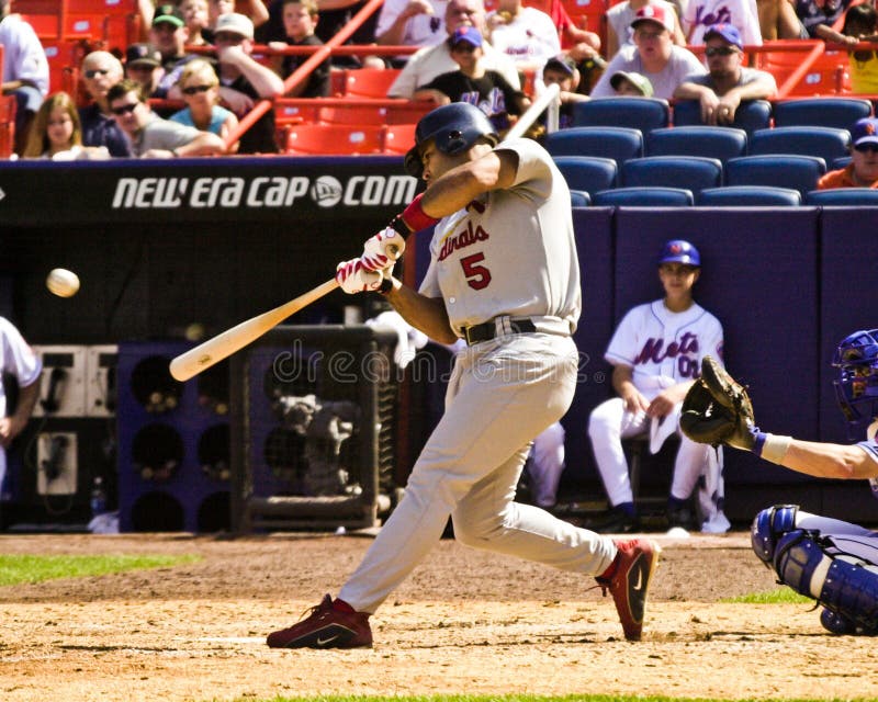 St. Louis Cardinals OF Albert Pujols, #5. (Image taken from color slide. ). St. Louis Cardinals OF Albert Pujols, #5. (Image taken from color slide. )