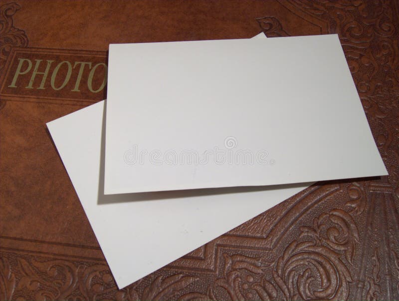 Album Photos Avec Les Pages Blanches Image stock Image du raffiné