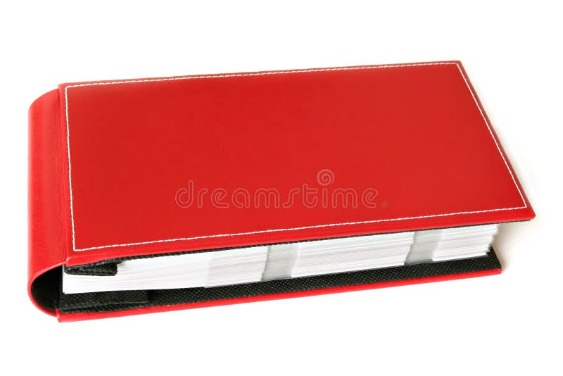 Album photos rouge images stock Album photos rouge images stock