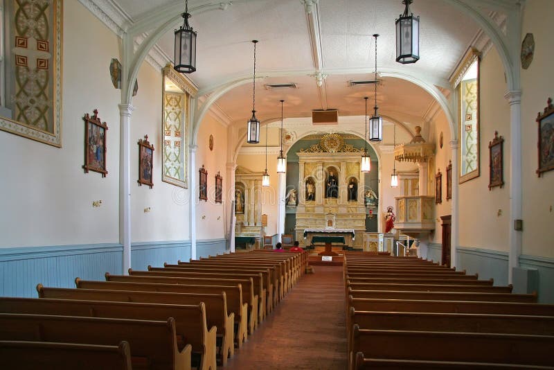 Albuquerque Church stock photo. Image of americana, building 25807002