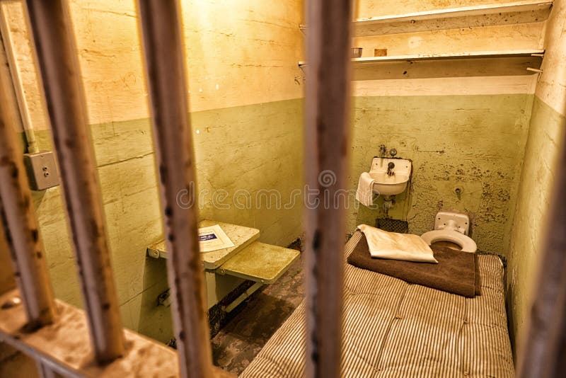 Alcatraz cela więzienna zdjęcia royalty free Alcatraz cela więzienna zdjęcia royalty free