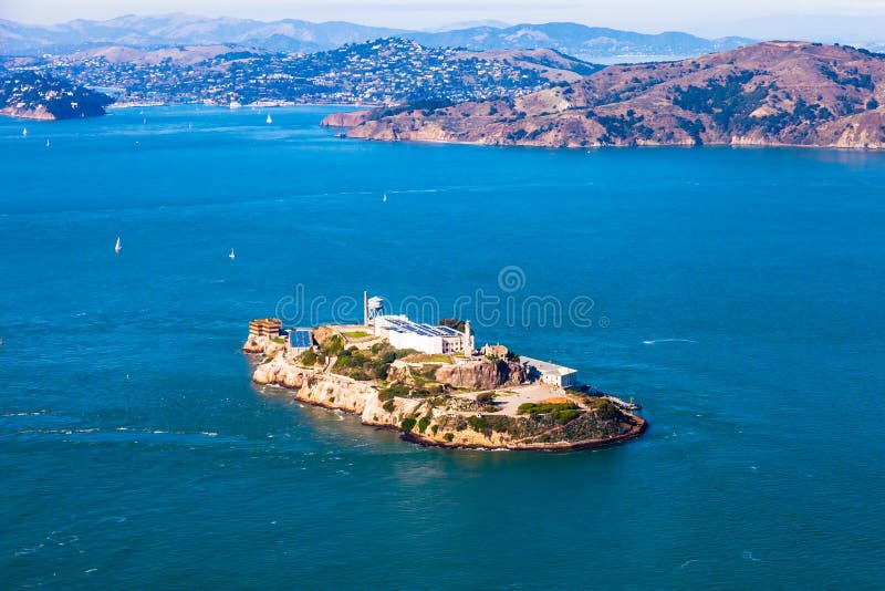 Alcatraz Insel lizenzfreie stockfotografie Alcatraz Insel lizenzfreie stockfotografie