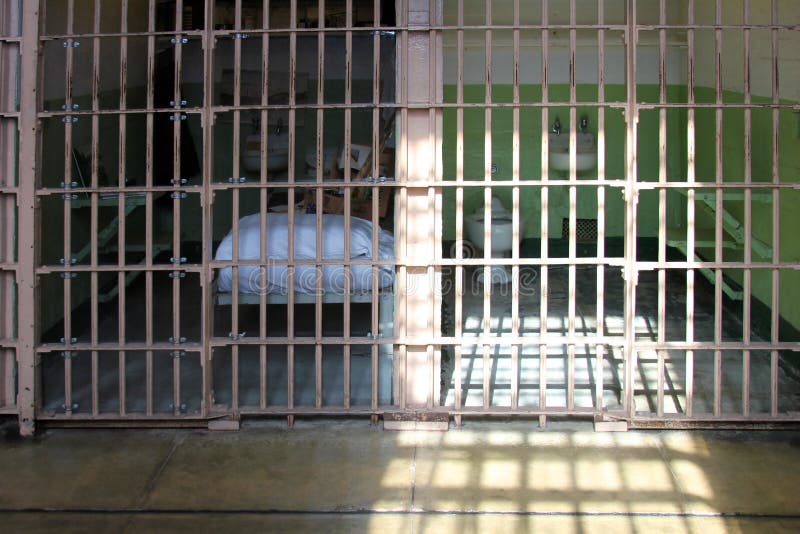 Inside view of Alcatraz Jail House Block. Inside view of Alcatraz Jail House Block