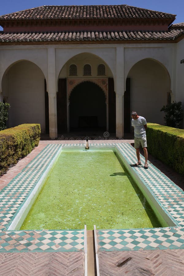 Alcazaba Малаги в Андалусии Испании стоковая фотография Alcazaba Малаги в Андалусии Испании стоковая фотография