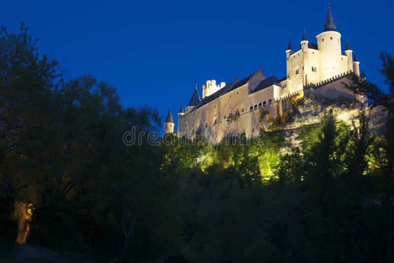 Αλκάσαρ της Σεγόβια στοκ φωτογραφία