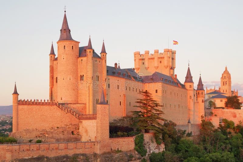 The Alcazar of Segovia is a Medieval Castle  Alcazar  Located in the