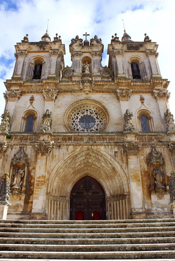 Alcobaca Monastery, Alcobaca, Portugal Stock Photo - Image of europe ...