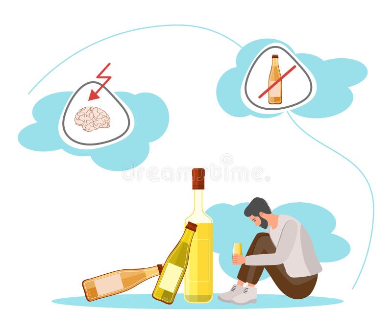 Alcoholism Effect Stock Illustrations – 125 Alcoholism Effect Stock ...