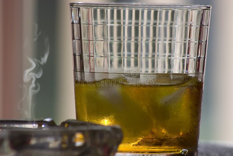 Alcohol Beverage on the Rocks Stock Image Image of alcohol, addict