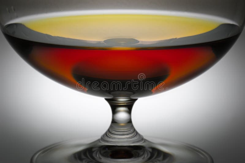Alcohol in glass stock image. Image of brown, culture 10574497