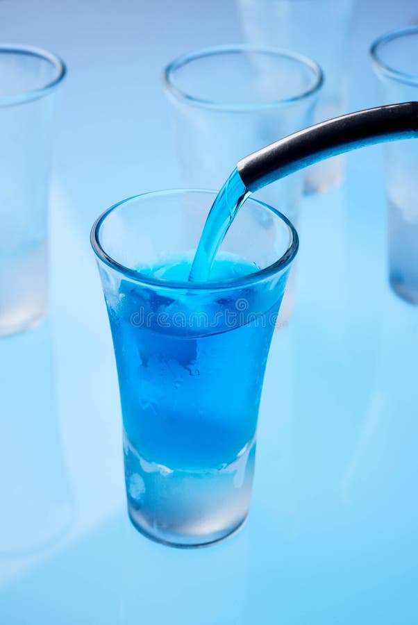Alcohol in shot glasses stock image. Image of alcohol 51012379