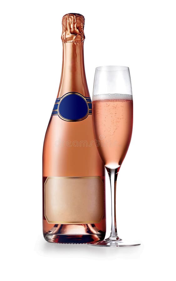 Alcohol, Sparkling Rose Wine Stock Photo Image of champagne, announce