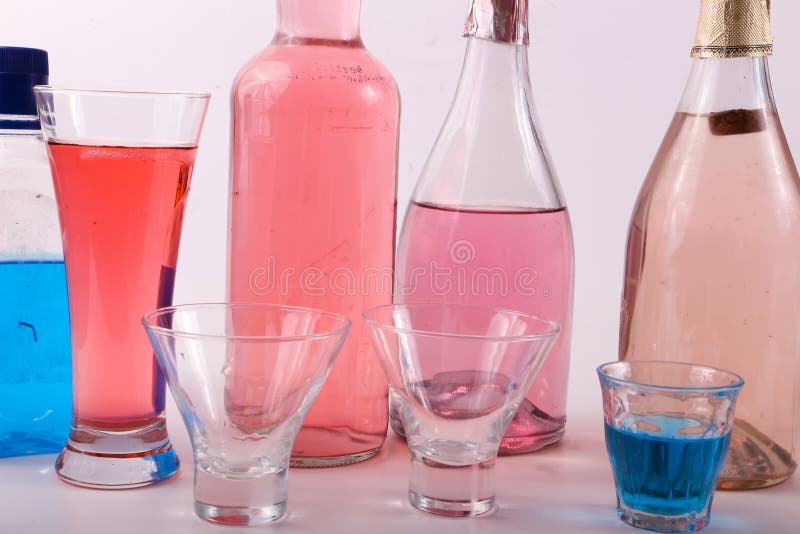 Alcoholic Drinks stock photo. Image of shopping, booze 110963944