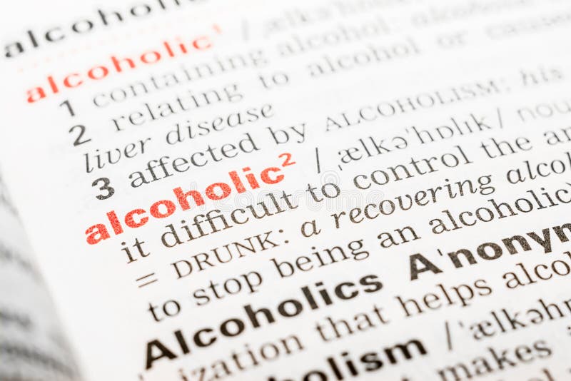 Alcoholic Word Definition