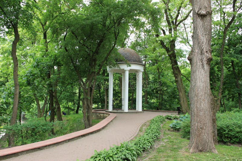 Alcove stock photo. Image of travel, path, green, beautiful 93550398