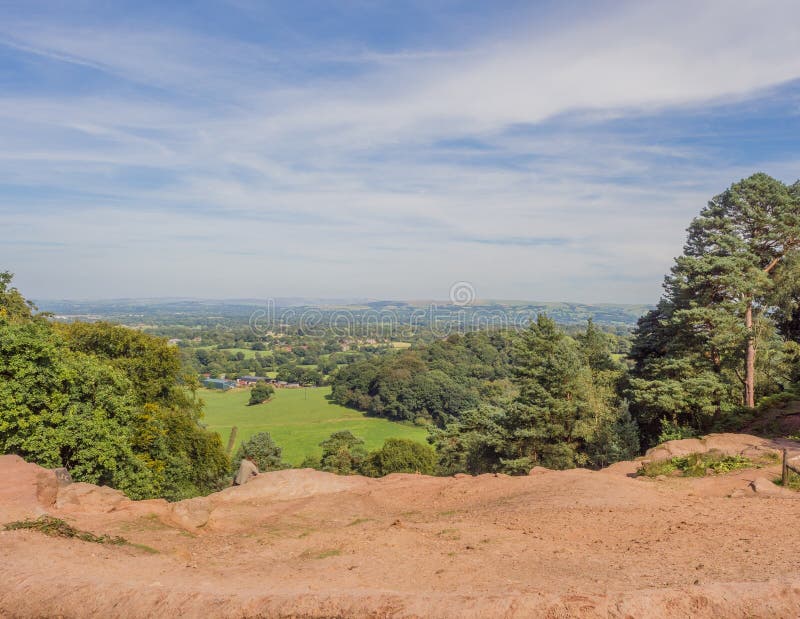 Alderley edge stock photo. Image of farmland, plant, sunshine 79044826