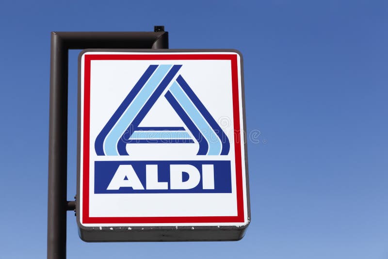 Aldi Logo Auf Einer Fassade Redaktionelles Foto Bild Von Logo Aldi