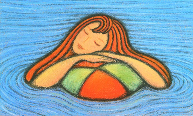 Alegría del verano stock de ilustración Alegría del verano stock de ilustración