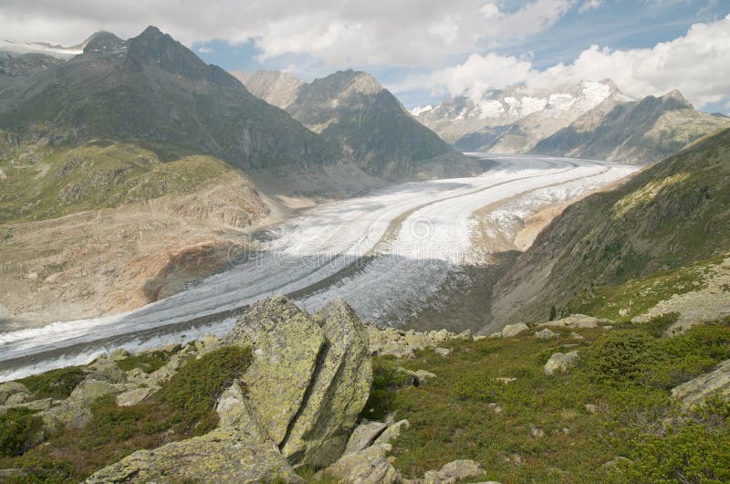 Aletsch glacier