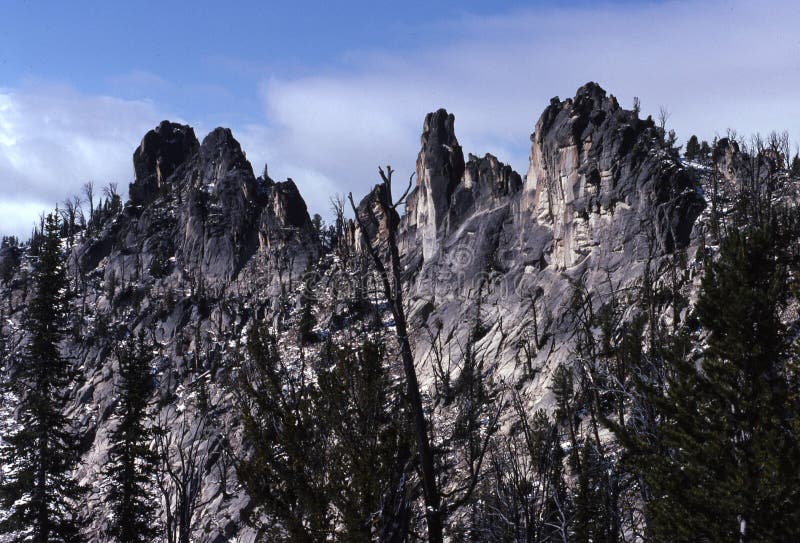 Idaho's Big Horn Crags are located in the Frank Church River of No Return Wilderness. Idaho's Big Horn Crags are located in the Frank Church River of No Return Wilderness.